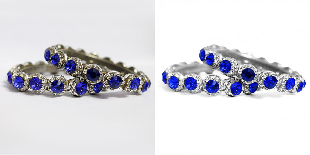 Full jewelry image retouching