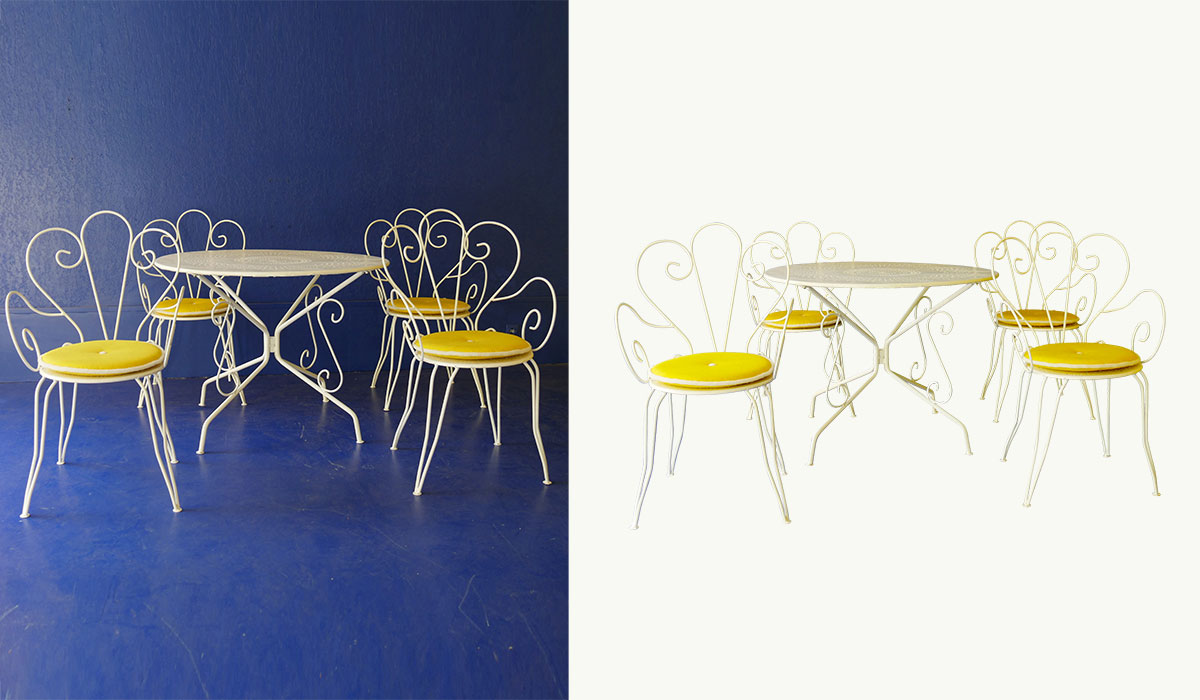 furniture photo background removal