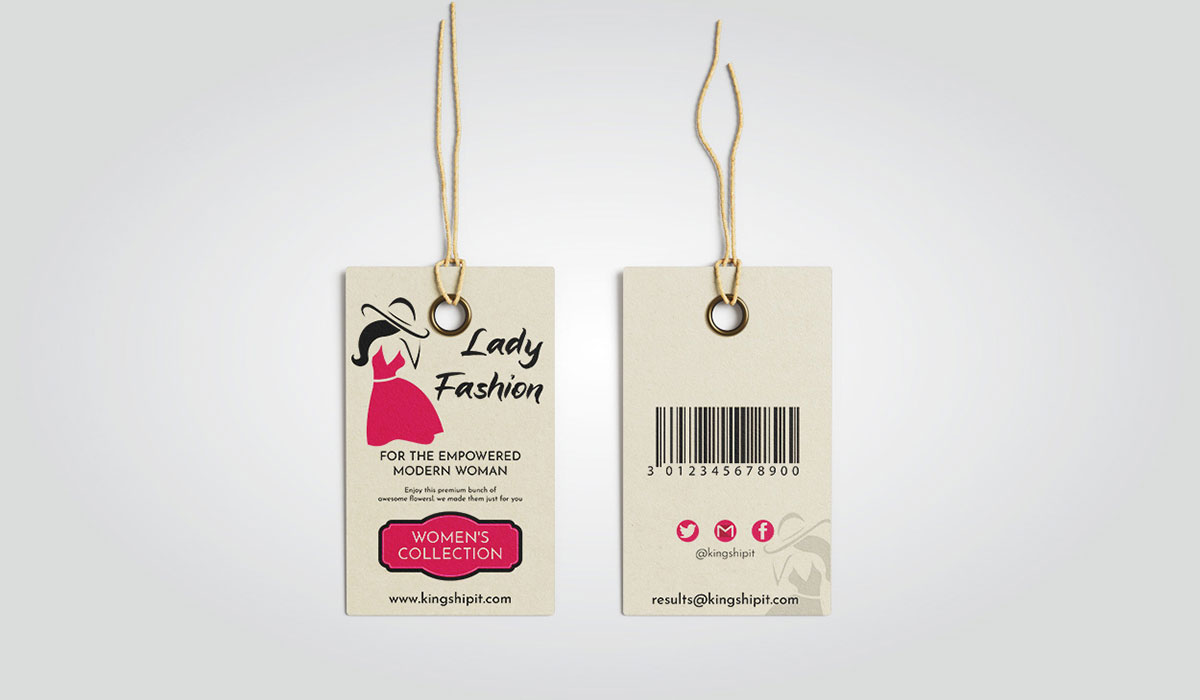 garment label design