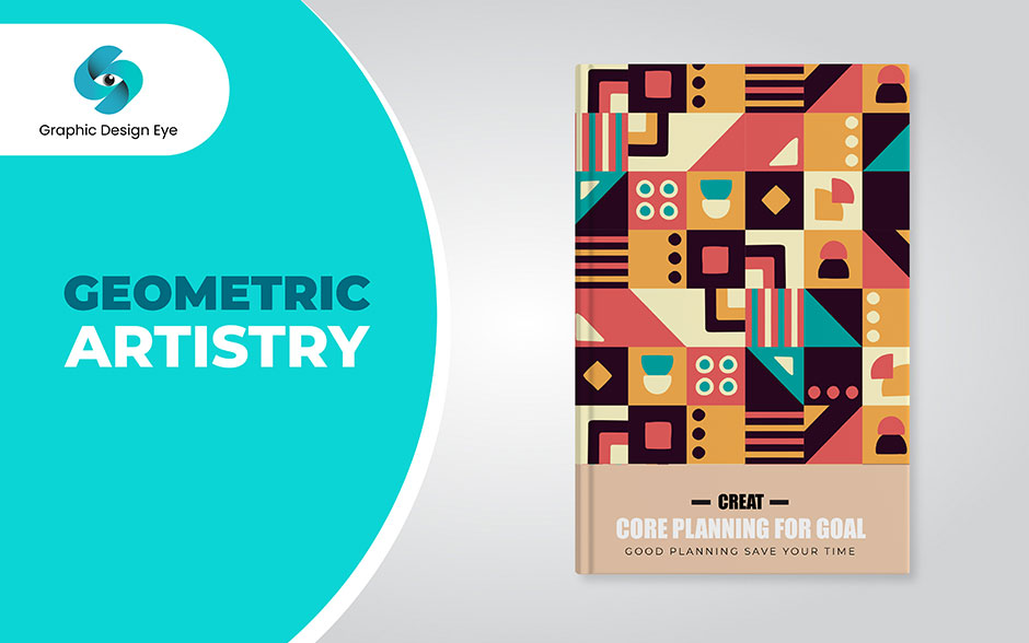 geometric book cover design