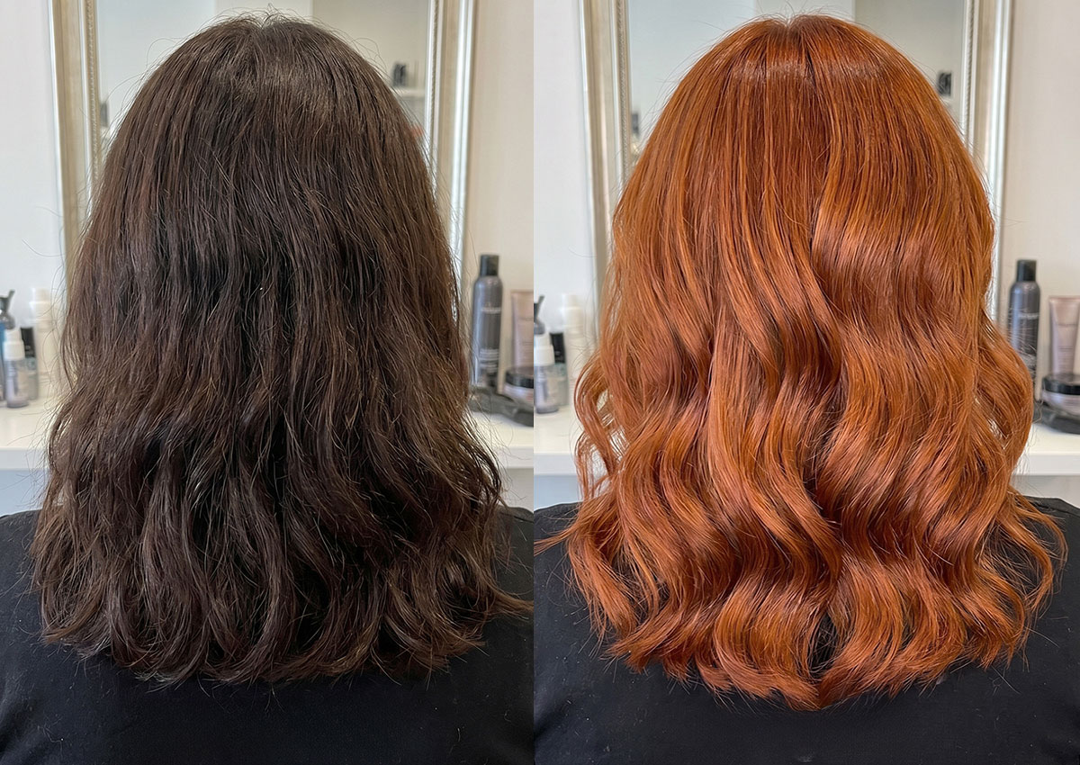 hair color change
