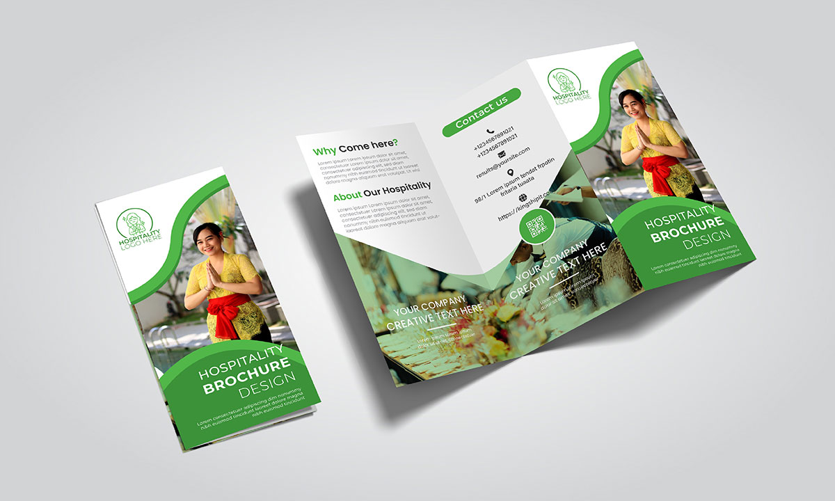 hospitality brochure design
