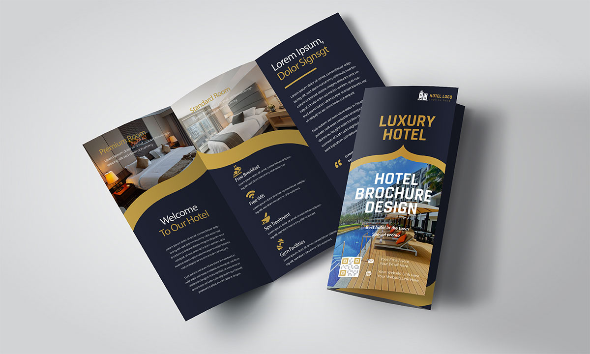 hotel brochure design