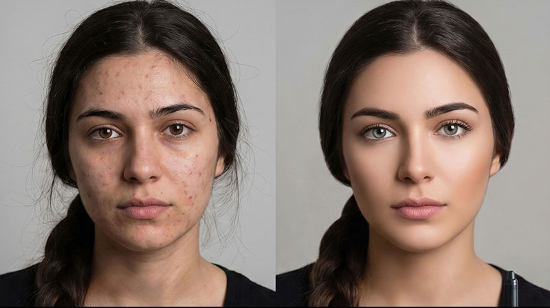 image retouching & enhancement