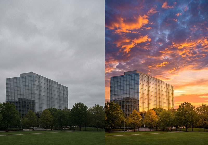 image sky replacement