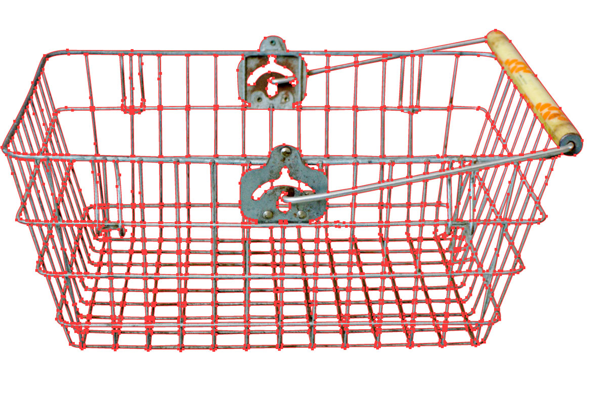 Net and mesh product clipping path net and mesh product clipping path