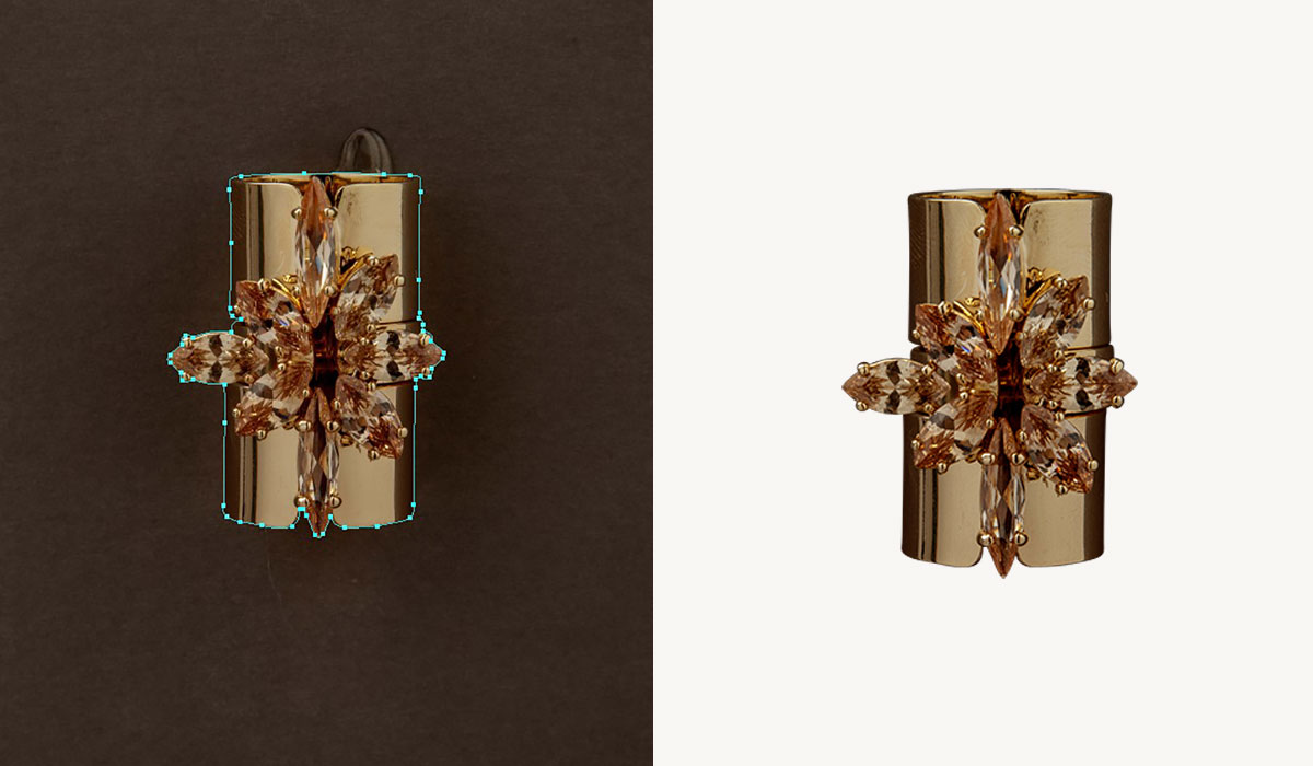 jewelry photo clipping path