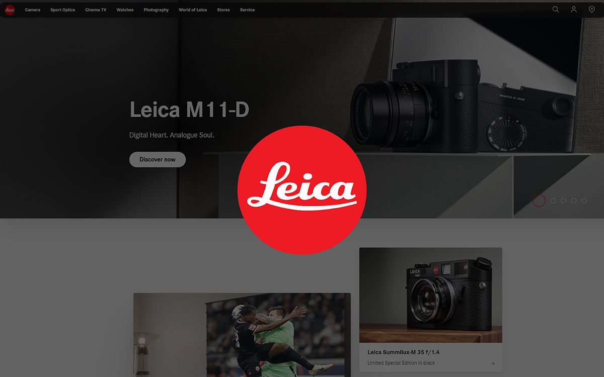 leica website