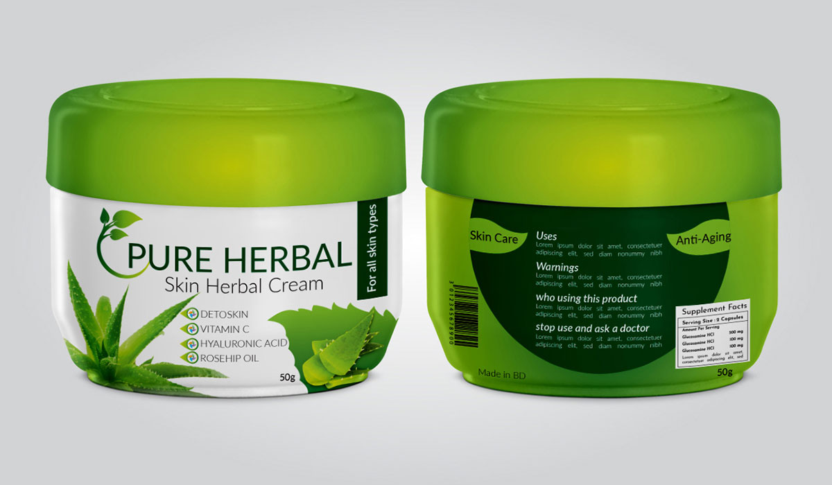 manufacturer label design