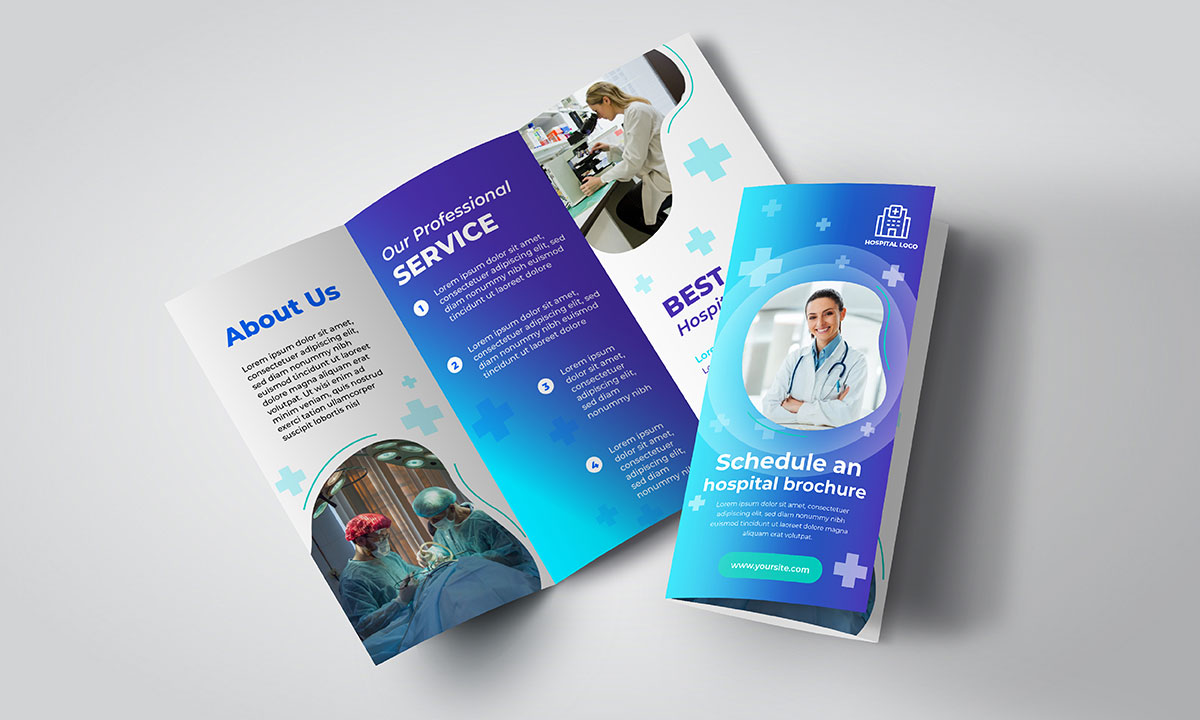 medical brochure design