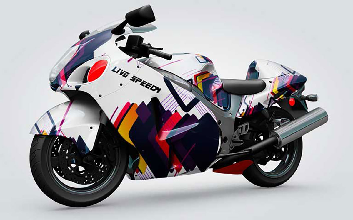 motorcycle wrap design