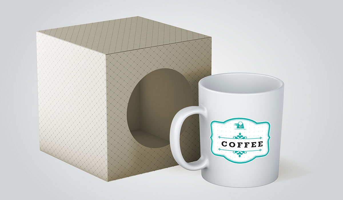 mug label design