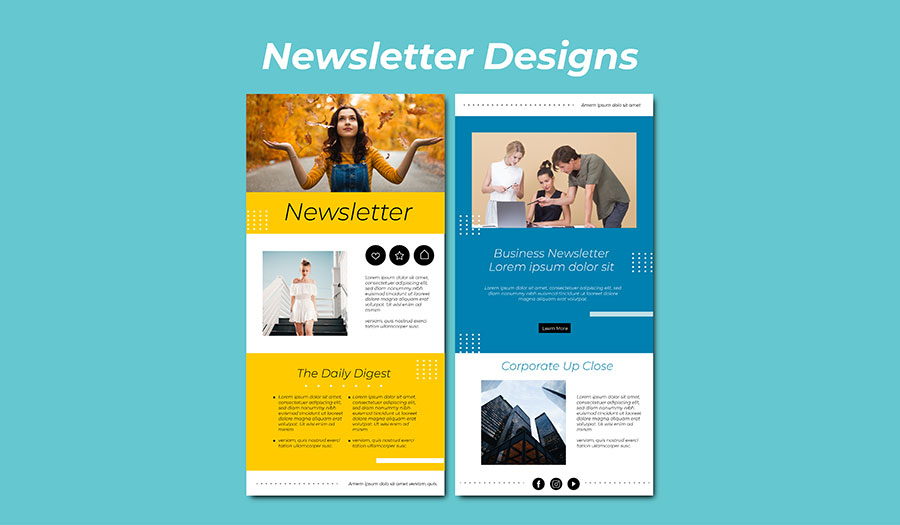 newsletter design services