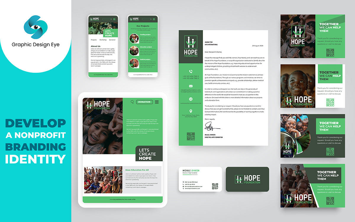 nonprofit brand identity