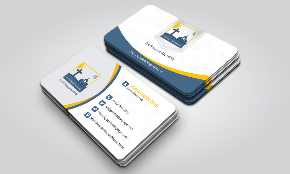 organization business card design