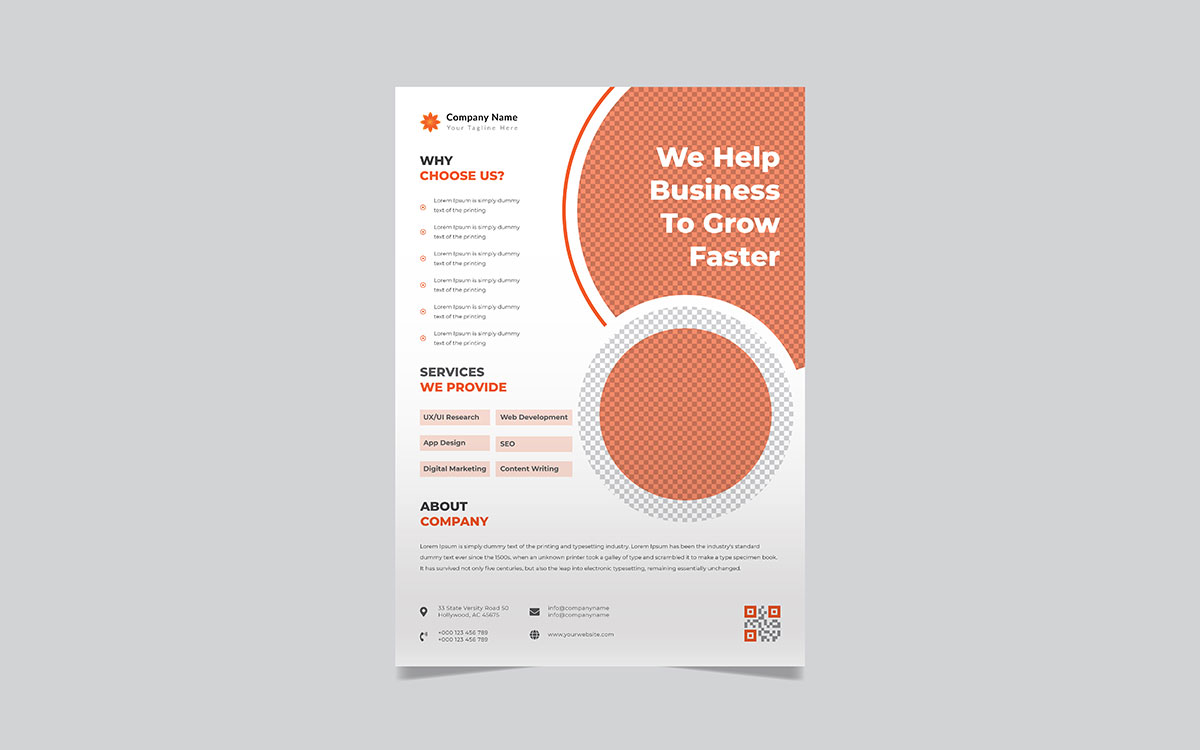 pamphlet design service