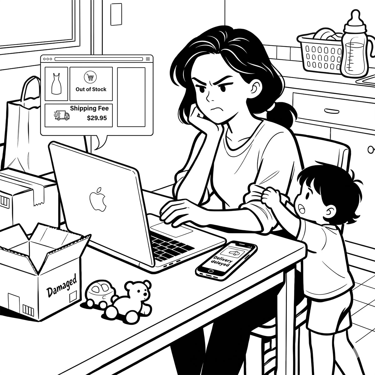 photo line drawing service