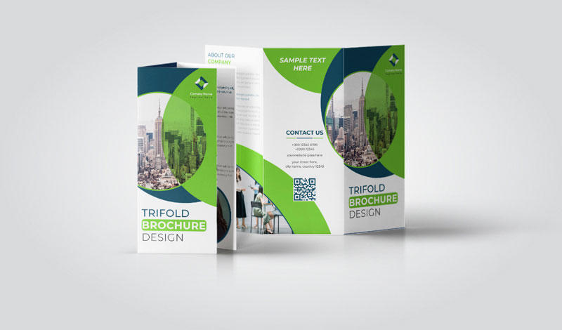 what is a tri-fold brochure