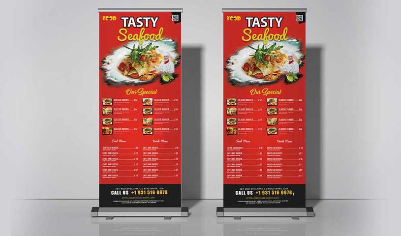 what is a retractable banner