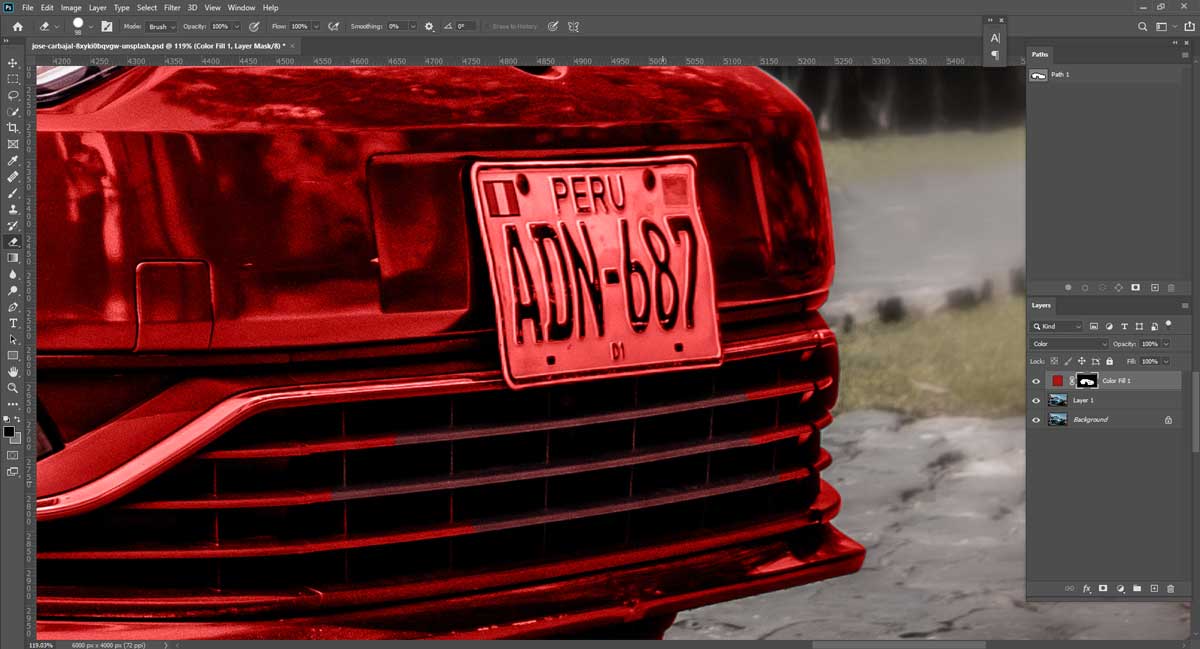 how can I edit my car photo