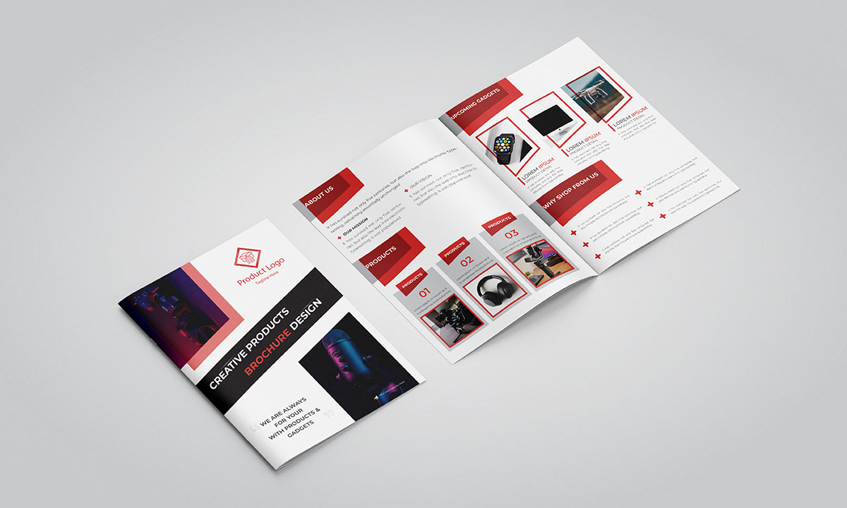 product brochure design
