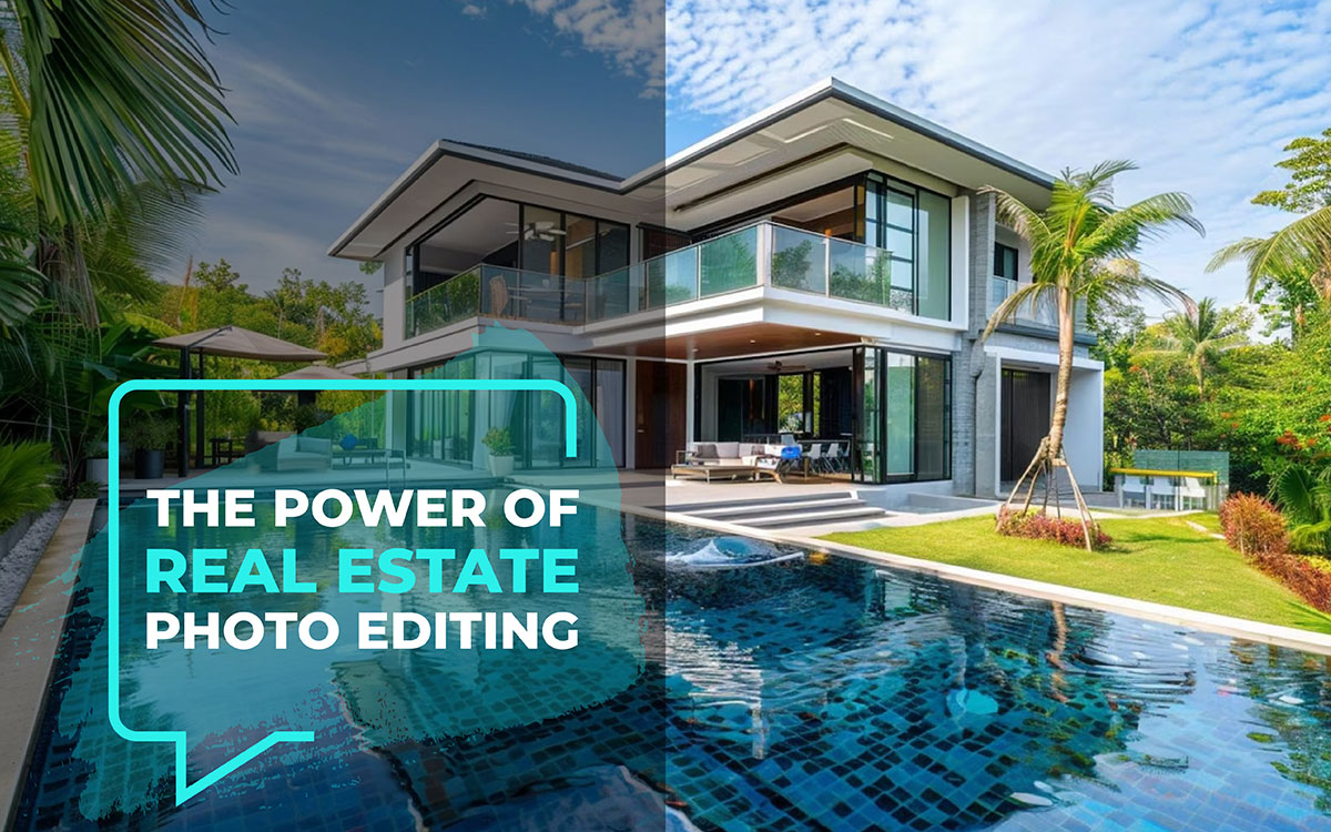 power of real estate photo editing for social media marketing