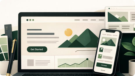 landing page design