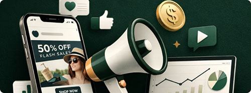 social media ad design