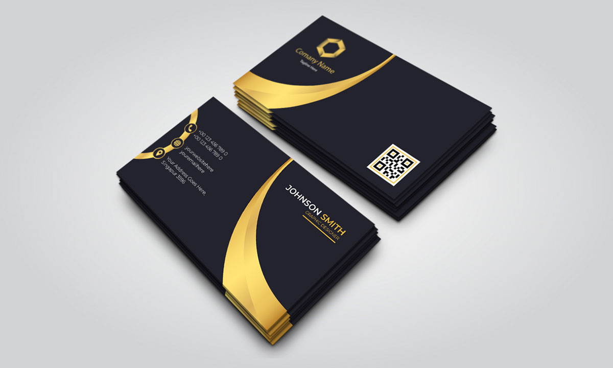 restaurant business card design