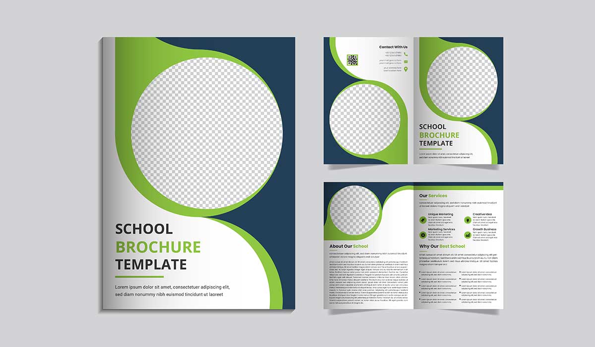 school booklet design