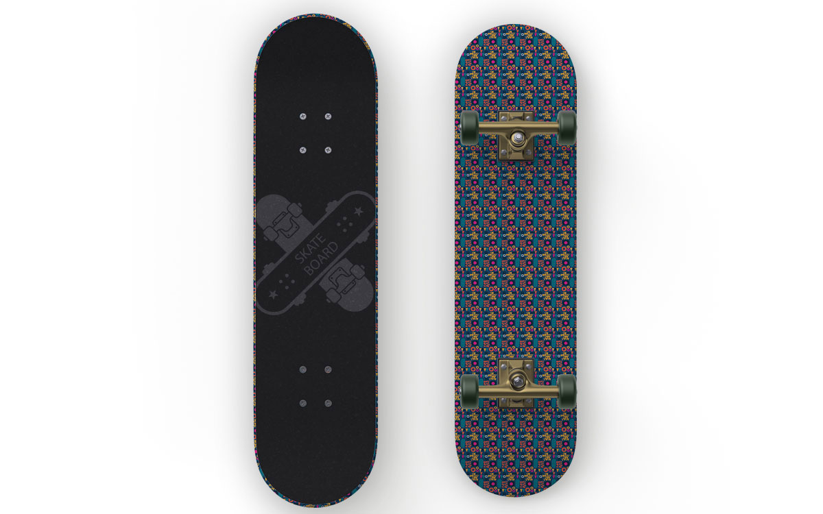 skateboard wrap design
