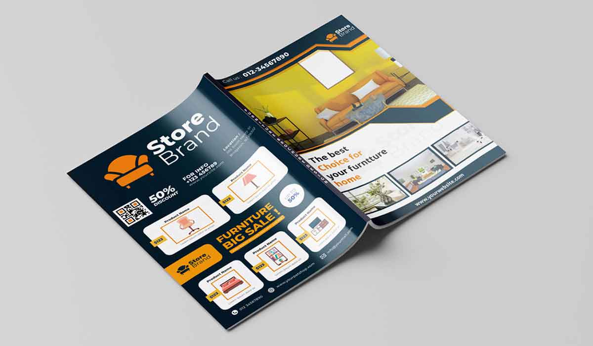 store booklet design