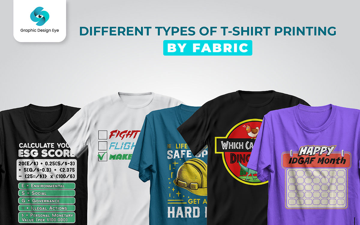 t-shirt printing by fabric