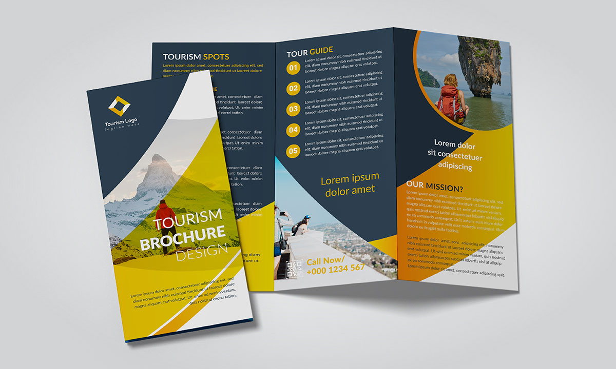 tourism brochure design
