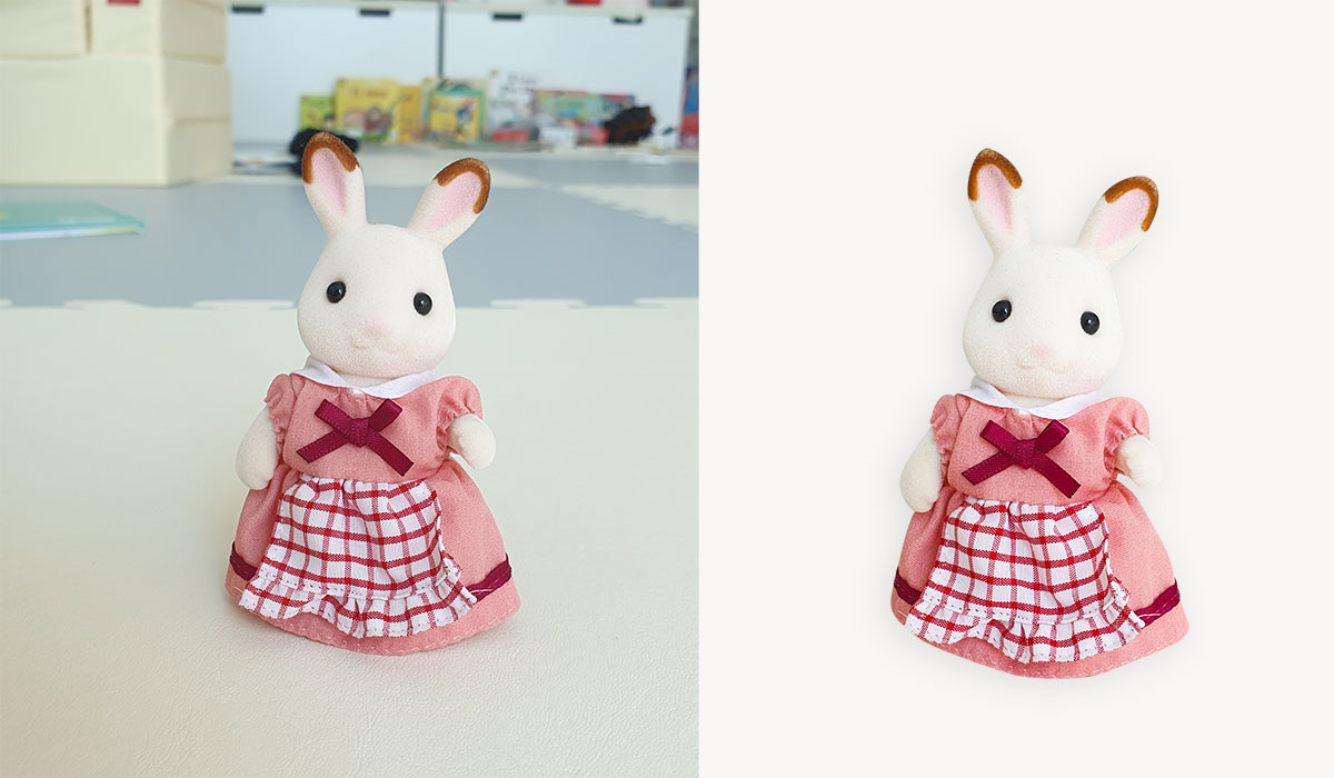 toy photo background removal