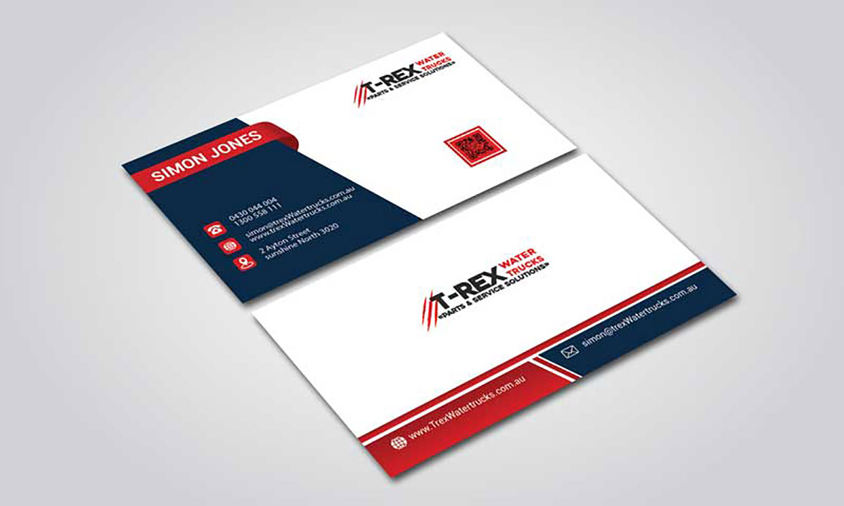 transport business card design