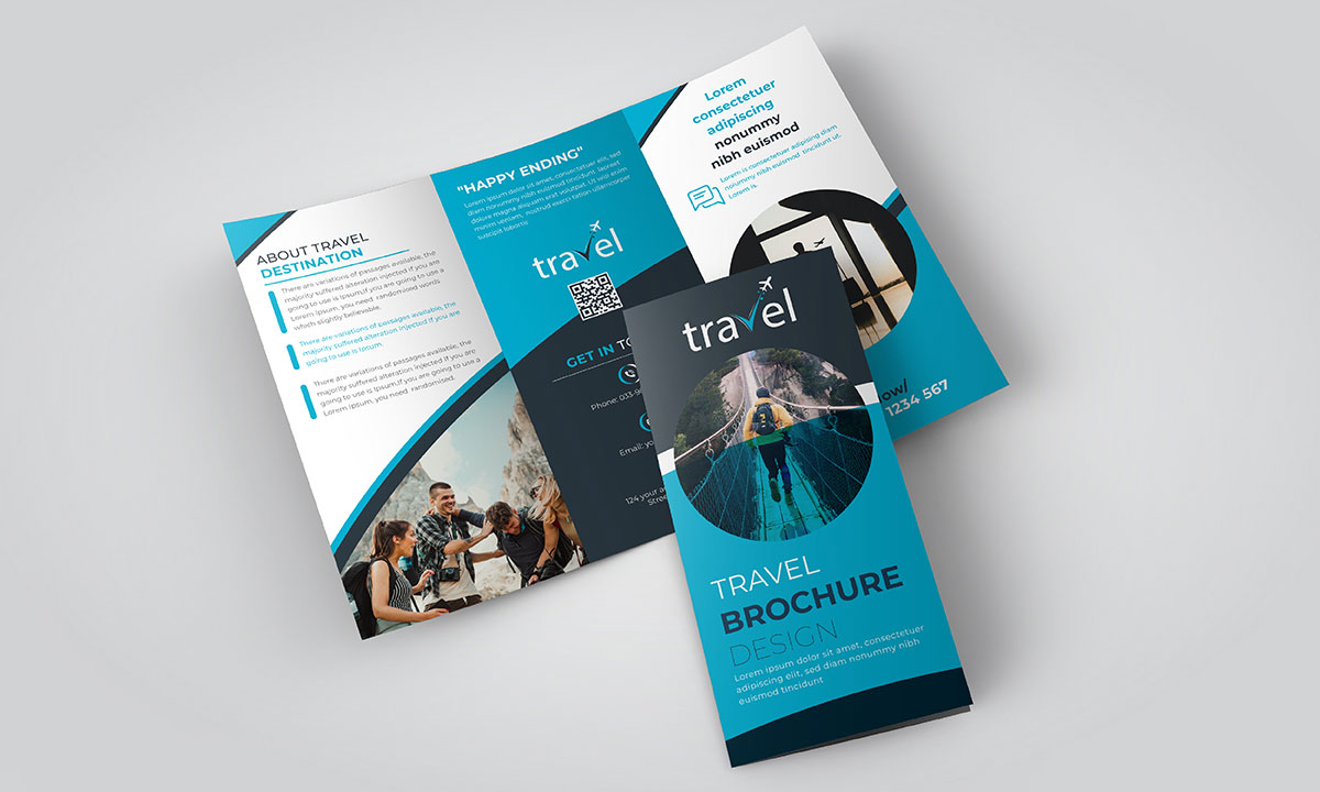 travel brochure design