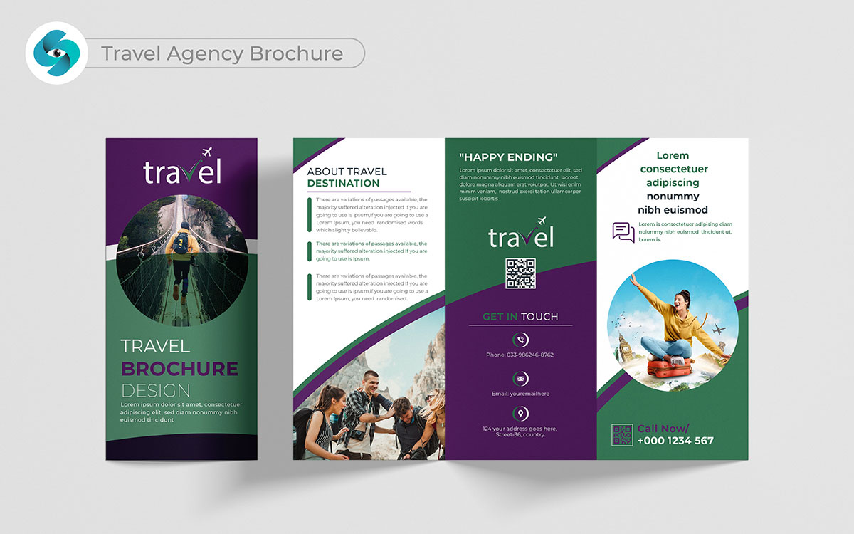 travel brochure design ideas