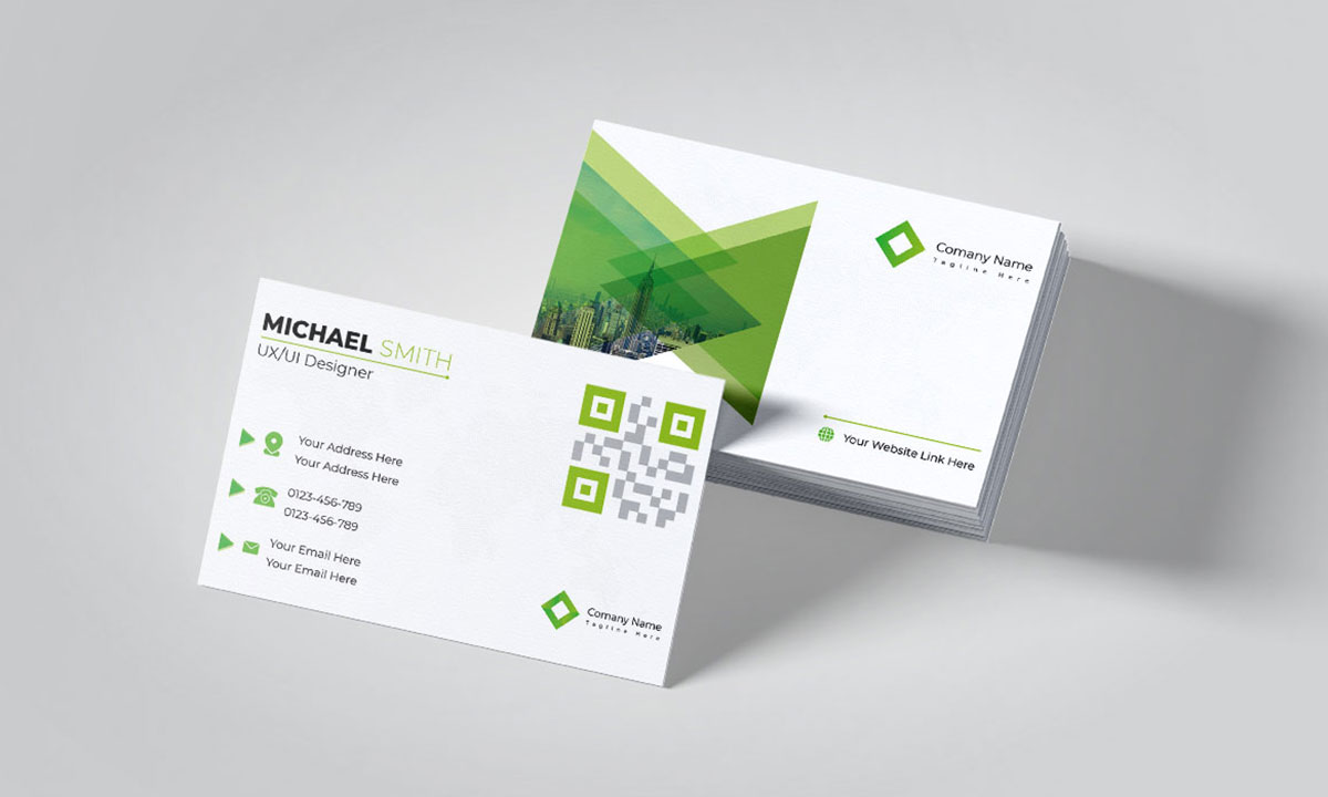 travel business card design