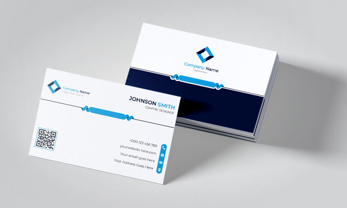 university business card design