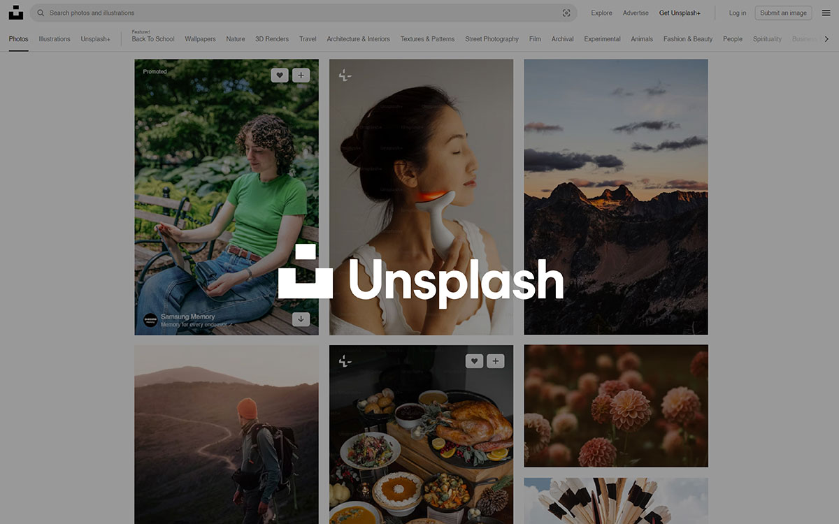 unsplash free stock photo sites