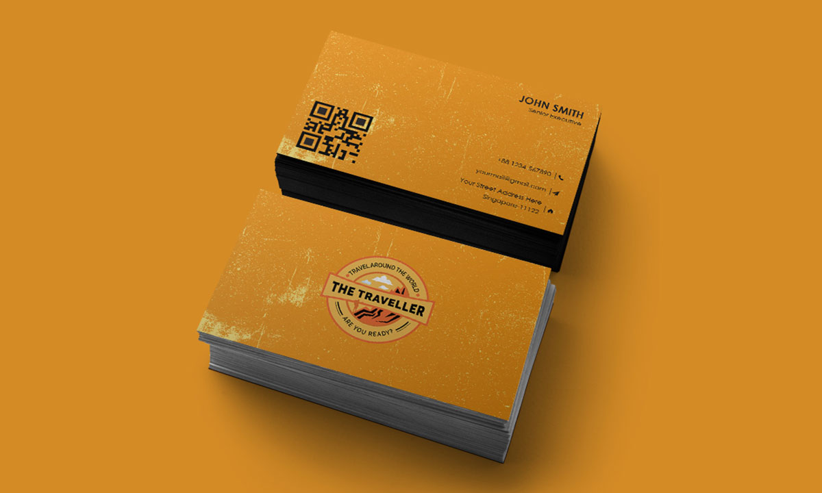 vintage business card design