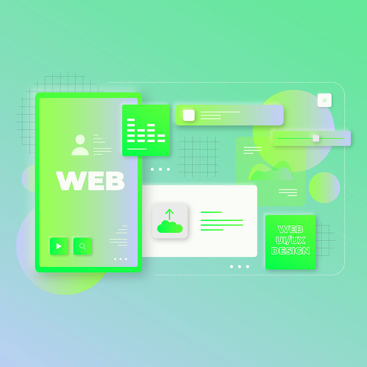 website UI/UX design