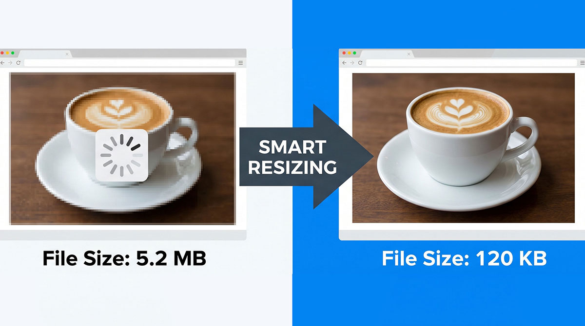Website image resizing website image resizing service