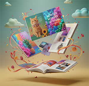 our catalog design work