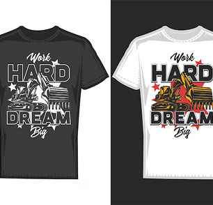 our t-shirt design work