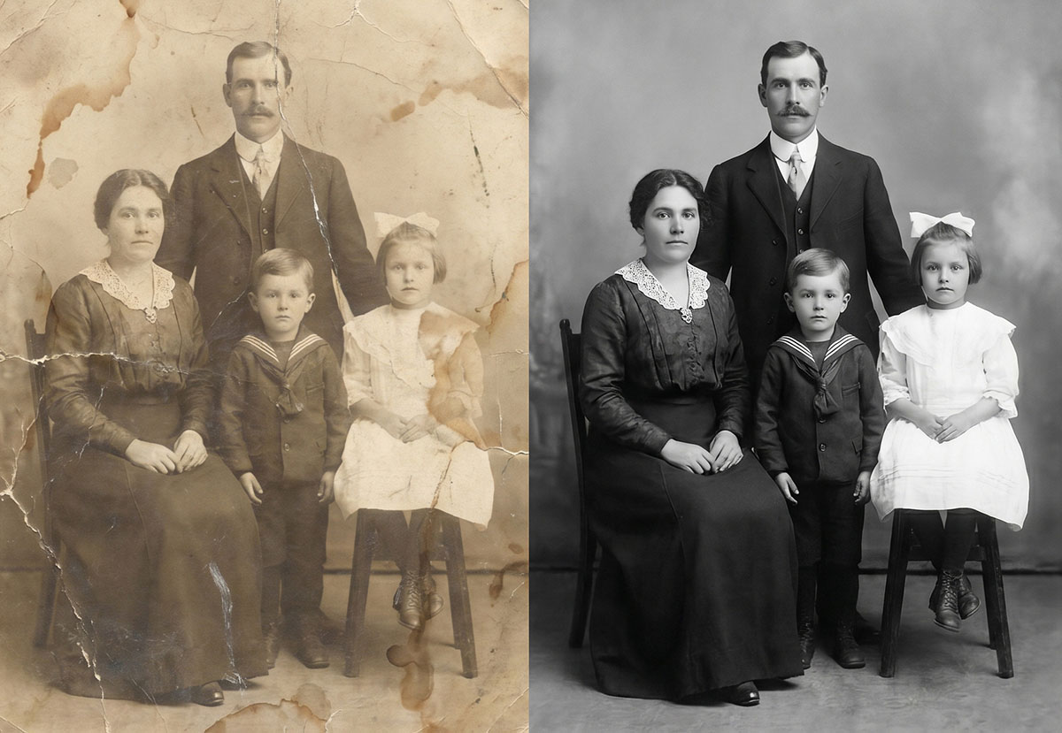 Old Photo Restoration old photo restoration service