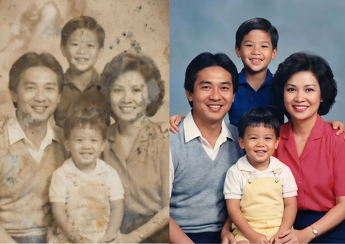 Water-Damaged Photo Restoration water-damaged photo restoration service